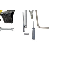 1996-2002 BMW Z3 Rear Trunk Emergency Spare Tool Kit Tray Set(8), 71-12-1-093-476, F040, OEM, 1996, 1997, 1998, 1999, 2000, 2001, 2002