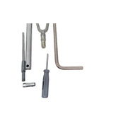 1996-2002 BMW Z3 Rear Trunk Emergency Spare Tool Kit Tray Set(8), 71-12-1-093-476, F040, OEM, 1996, 1997, 1998, 1999, 2000, 2001, 2002