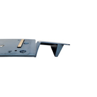 1997-2002 BMW Z3 Rear License Plate Holder Base Bracket Plastic, 51-12-8-410-904, F040, OEM, 1997, 1998, 1999, 2000, 2001, 2002
