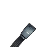 1996-2002 BMW Z3 Seat Belt Buckle Front Right Graphite Black, 72-11-8-413-888, F040, OEM, 1996, 1997, 1998, 1999, 2000, 2001, 2002