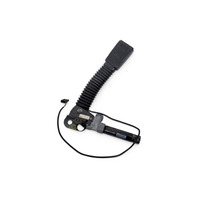 1996-2002 BMW Z3 Seat Belt Buckle Front Right Graphite Black, 72-11-8-413-888, F040, OEM, 1996, 1997, 1998, 1999, 2000, 2001, 2002