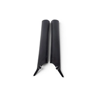 1996-2002 BMW Z3 Front Pillar Cover Trim Garnish Right/Left Set 51-43-8-401-080, F040, OEM, 1996, 1997, 1998, 1999, 2000, 2001, 2002