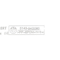1996-2002 BMW Z3 Front Pillar Cover Trim Garnish Right/Left Set 51-43-8-401-080, F040, OEM, 1996, 1997, 1998, 1999, 2000, 2001, 2002
