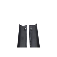 1996-2002 BMW Z3 Front Pillar Cover Trim Garnish Right/Left Set 51-43-8-401-080, F040, OEM, 1996, 1997, 1998, 1999, 2000, 2001, 2002