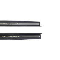 1996-2002 BMW Z3 Front Right/Left Door Sill Entry Cover Chrome Set, 51-47-8-399-664, F040, OEM, 1996, 1997, 1998, 1999, 2000, 2001, 2002