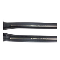 1996-2002 BMW Z3 Front Right/Left Door Sill Entry Cover Chrome Set, 51-47-8-399-664, F040, OEM, 1996, 1997, 1998, 1999, 2000, 2001, 2002