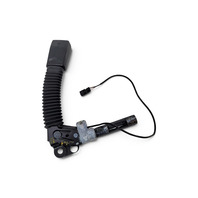 1996-2002 BMW Z3 Seat Belt Buckle Front Left Graphite Black, 72-11-8-413-887, F040, OEM, 1996, 1997, 1998, 1999, 2000, 2001, 2002