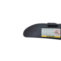1996-2002 BMW Z3 Sun Visor Sunvisor Left/Right Set Black, 51-16-8-410-185, F040, OEM, 1996, 1997, 1998, 1999, 2000, 2001, 2002