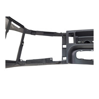 1996-2002 BMW Z3 Black Center Console Trim Panel Unit, 51-16-8-398-988, F040, OEM, 1996, 1997, 1998, 1999, 2000