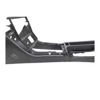 1996-2002 BMW Z3 Black Center Console Trim Panel Unit, 51-16-8-398-988, F040, OEM, 1996, 1997, 1998, 1999, 2000