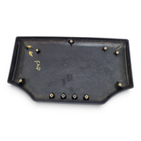 1996-2002 BMW Z3 Rear Center Console Storage Stowage Compartment ONLY Cover Black, 51-16-8-410-980, F040, OEM, 1996, 1997, 1998, 1999, 2000, 2001, 2002