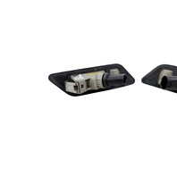 1996-2002 BMW Z3 Front Right/Left Turn Signal Side Marker Fender Mount White, 63-13-2-493-613, F040, OEM, 1996, 1997, 1998, 1999, 2000, 2001, 2002
