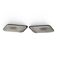 1996-2002 BMW Z3 Front Right/Left Turn Signal Side Marker Fender Mount White, 63-13-2-493-613, F040, OEM, 1996, 1997, 1998, 1999, 2000, 2001, 2002
