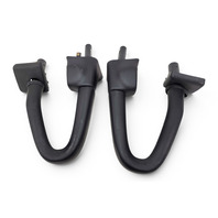 1996-2002 BMW Z3 Roll Bar Seat Left/Right Set, 54-61-8-401-335, 54-61-8-401-336, F040, OEM, 1996, 1997, 1998, 1999, 2000, 2001, 2002