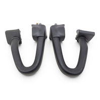 1996-2002 BMW Z3 Roll Bar Seat Left/Right Set, 54-61-8-401-335, 54-61-8-401-336, F040, OEM, 1996, 1997, 1998, 1999, 2000, 2001, 2002
