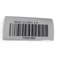 1996-2002 BMW Z3 Left/Driver Side View Mirror Blue, 51-16-8-397-039, F040, OEM, 1996, 1997, 1998, 1999, 2000, 2001, 2002