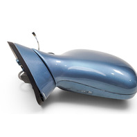 1996-2002 BMW Z3 Left/Driver Side View Mirror Blue, 51-16-8-397-039, F040, OEM, 1996, 1997, 1998, 1999, 2000, 2001, 2002