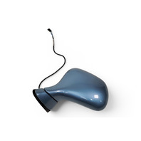 1996-2002 BMW Z3 Left/Driver Side View Mirror Blue, 51-16-8-397-039, F040, OEM, 1996, 1997, 1998, 1999, 2000, 2001, 2002