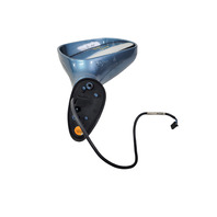 1996-2002 BMW Z3 Right/Passenger Side View Mirror Blue,  51-16-8-397-042, F040, OEM, 1996, 1997, 1998, 1999, 2000, 2001, 2002
