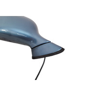 1996-2002 BMW Z3 Right/Passenger Side View Mirror Blue,  51-16-8-397-042, F040, OEM, 1996, 1997, 1998, 1999, 2000, 2001, 2002