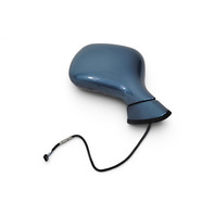 1996-2002 BMW Z3 Right/Passenger Side View Mirror Blue,  51-16-8-397-042, F040, OEM, 1996, 1997, 1998, 1999, 2000, 2001, 2002