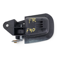 1996-2002 BMW Z3 Interior Door Handle Front Right Black, 51-22-2-261-150, F040, OEM, 1996, 1997, 1998, 1999, 2000, 2001, 2002