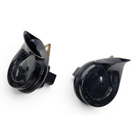 1996-2002 BMW Z3 High/Low Note Horn Assembly, 61-33-8-407-730, 61-33-8-407-739, F040, OEM, 1996, 1997, 1998, 1999, 2000