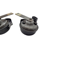 1996-2002 BMW Z3 High/Low Note Horn Assembly, 61-33-8-407-730, 61-33-8-407-739, F040, OEM, 1996, 1997, 1998, 1999, 2000