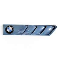 1996-2002 BMW Z3 Fender Grille Trim Air Vent Right/Passenger 51-13-0-031-456, F040, OEM, 1996, 1997, 1998, 1999, 2000, 2001, 2002