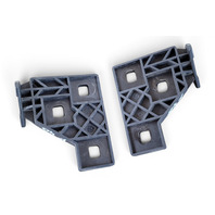 1996-2002 BMW Z3 Front Right/Left Bumper Bracket Guide Retainer Set, 51-11-8-401-801, 51-11-8-401-802, F040, OEM, 1996, 1997, 1998, 1999, 2000, 2001, 2002