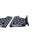 1996-2002 BMW Z3 Front Right/Left Bumper Bracket Guide Retainer Set, 51-11-8-401-801, 51-11-8-401-802, F040, OEM, 1996, 1997, 1998, 1999, 2000, 2001, 2002