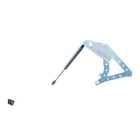 1996-2002 BMW Z3 Front Right/Left Hood Bonnet Hinge Bracket w/Support, 41-61-8-398-665, 41-61-8-398-666, F040, OEM, 1996, 1997, 1998, 1999, 2000, 2001, 2002