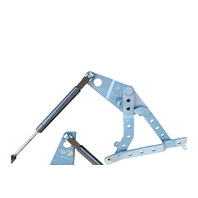 1996-2002 BMW Z3 Front Right/Left Hood Bonnet Hinge Bracket w/Support, 41-61-8-398-665, 41-61-8-398-666, F040, OEM, 1996, 1997, 1998, 1999, 2000, 2001, 2002