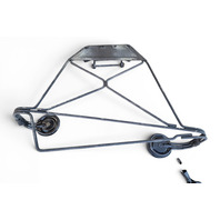 1996-2002 BMW Z3 Spare Tire Holder Hoist Bracket Carrier, 51-71-8-400-748, F040, OEM, 1996, 1997, 1998, 1999, 2000, 2001, 2002