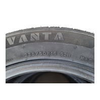 2021 Used Tire 225/50R16 Advanta ER-700 92H - 9/32 Set (4), F040, OEM, 2021
