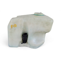 1996-2002 BMW Z3 Windshield Washer Tank Reservoir w/o Pump, 61-67-8-366-423, F040, OEM, 1996, 1997, 1998, 1999, 2000, 2001, 2002