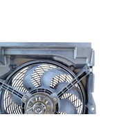 2001-2002 BMW Z3 Radiator Condenser Cooling Fan Motor w/Shroud Set 64-54-6-905-617, F040, OEM, 2001, 2002