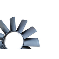 1997-2002 BMW Z3 Radiator Condenser Cooling Fan ONLY, 11-52-1-712-058, F040, OEM, 1997, 1998, 1999, 2000, 2001, 2002