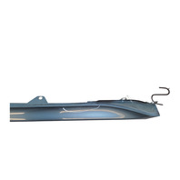 1997-2002 BMW Z3 Left Rocker Panel Molding Side Skirt Blue, 41-21-8-401-405, F040, OEM, 1997, 1998, 1999, 2000, 2001, 2002