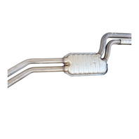 2001-2002 BMW Z3 Exhaust Muffler Cat-Back, 18-10-7-503-767, 18-10-7-505-644, F040, OEM, 2001, 2002