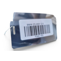 1997-2002 BMW Z3 Rear Bumper Face Cover Upper/Lower Blue, 51-12-0-307-541, F040, OEM, 1997, 1998, 1999, 2000, 2001, 2002