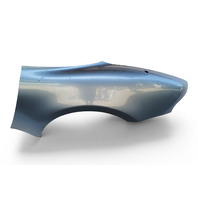 1997-2002 BMW Z3 Rear Left Fender Quarter Panel Blue, 41-35-0-307-015, F040, OEM, 1997, 1998, 1999, 2000, 2001, 2002