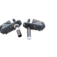 1997-2002 BMW Z3 Rear Bumper Reinforcement Bar Beam Bracket Right/Left Set, 51-12-8-410-751, F040, OEM, 1997, 1998, 1999, 2000, 2001, 2002
