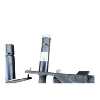 1997-2002 BMW Z3 Rear Bumper Reinforcement Bar Beam Bracket Right/Left Set, 51-12-8-410-751, F040, OEM, 1997, 1998, 1999, 2000, 2001, 2002