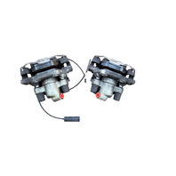 1996-2002 BMW Z3 Rear Right/Left Brake Caliper Set, 34-21-1-164-397, 34-21-1-164-398, F040, OEM, 1996, 1997, 1998, 1999, 2000, 2001, 2002