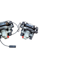 1996-2002 BMW Z3 Rear Right/Left Brake Caliper Set, 34-21-1-164-397, 34-21-1-164-398, F040, OEM, 1996, 1997, 1998, 1999, 2000, 2001, 2002