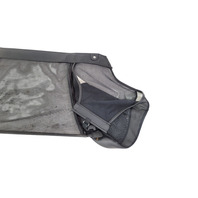 1996-2002 BMW Z3 Rear Convertible Leather Wind Deflector Mesh Screen Unit Black, 82-15-0-002-109, F040, OEM, 1996, 1997, 1998, 1999, 2000, 2001, 2002