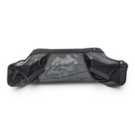 1996-2002 BMW Z3 Rear Convertible Leather Wind Deflector Mesh Screen Unit Black, 82-15-0-002-109, F040, OEM, 1996, 1997, 1998, 1999, 2000, 2001, 2002