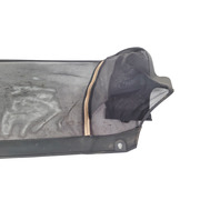 1996-2002 BMW Z3 Rear Convertible Leather Wind Deflector Mesh Screen Unit Black, 82-15-0-002-109, F040, OEM, 1996, 1997, 1998, 1999, 2000, 2001, 2002