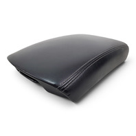 2017-2022 Infiniti Q50 Center Console Arm Rest Cover Leather Black 96920-4GT0A, F041, OEM, 2017, 2018, 2019, 2020, 2021, 2022